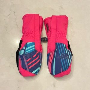 The North Face mittens for toddlers, 3T